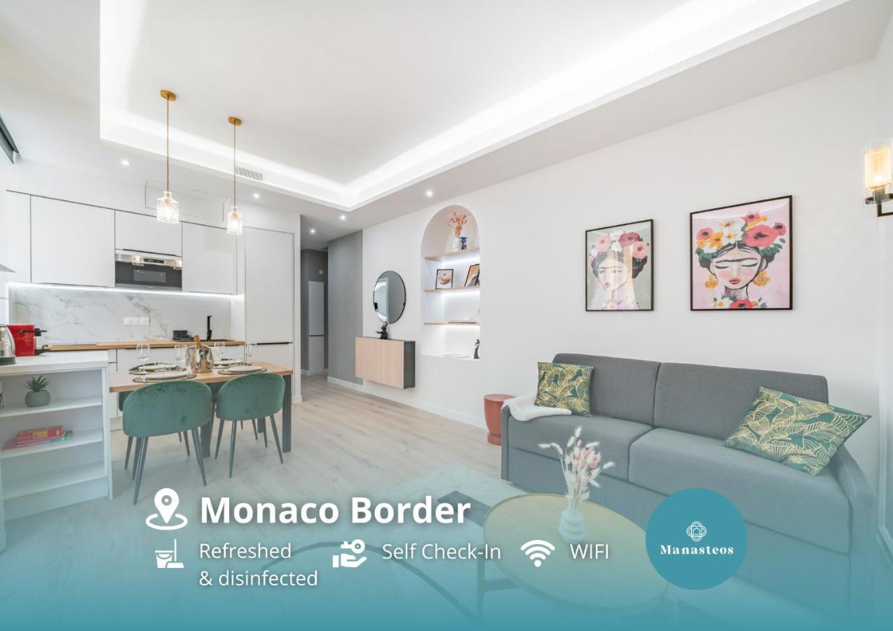 2Mn Monaco - Luxueux Appartement Renove - As 보솔레이 외부 사진